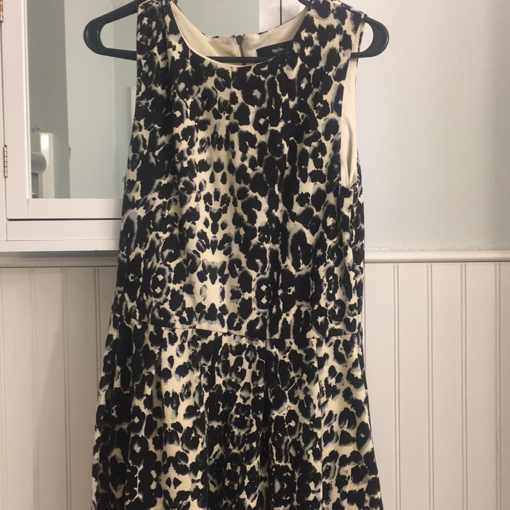 Black and white dress